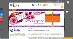 Desktop Screenshot of newindiaflorist.com